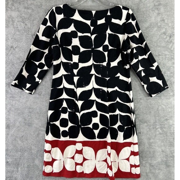 London Style Collection Women’s Small Dress Geometric Floral Pattern y2k Preppy - Picture 2 of 9